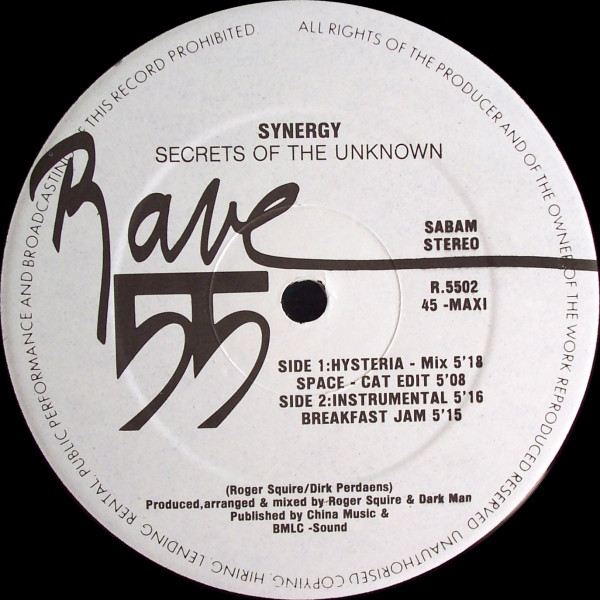 Synergy – Secrets Of The Unknown