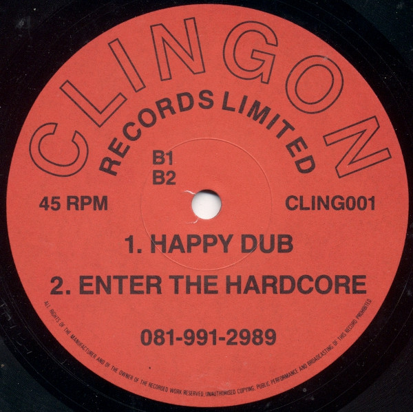 The Bogey Man – Happy / Enter The Hardcore